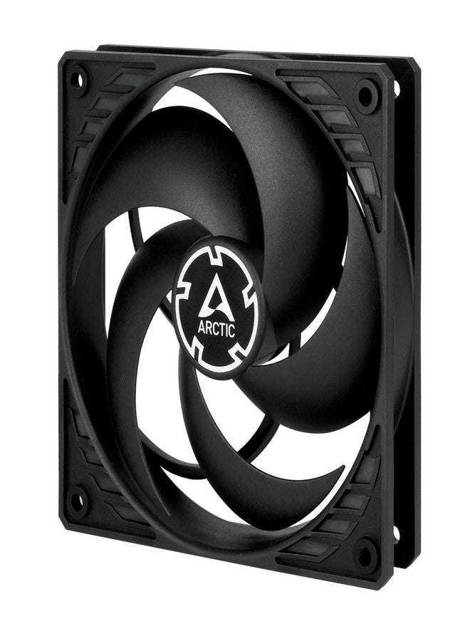 ARCTIC P12 Silent - PC Fan, 120mm Case Fan, Pressure-optimised, Very Quiet Motor, Computer, Fan Speed: 1050 RPM - Black - Image 1